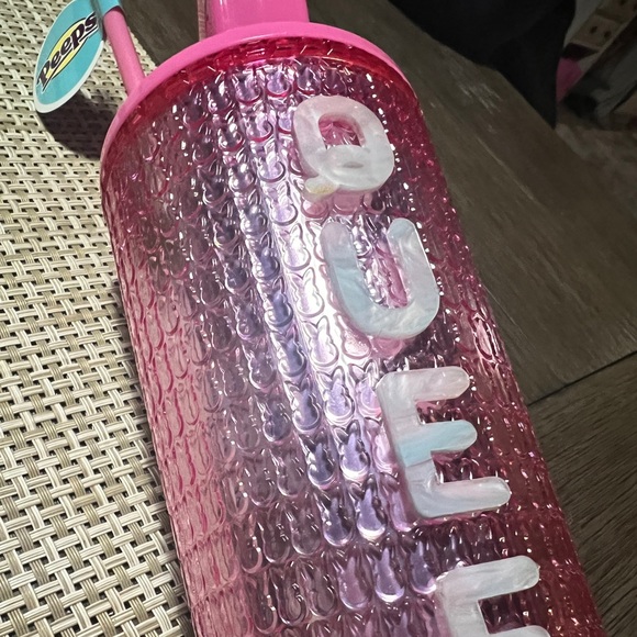 NWT Peeps PERSONALIZED JUST BORN iridescent 2024 TUMBLER PINK YOU PICK NAME - Picture 4 of 4